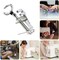 Metal Open Toe Free Motion Quilting Embroidery Presser Foot for Brother Singer JANOME Domestic Sewing Machines